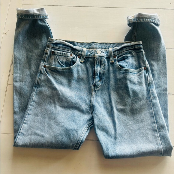 Levi’s Women’s 512 High Rise Light Wash Jeans Size 29 - Picture 4 of 5